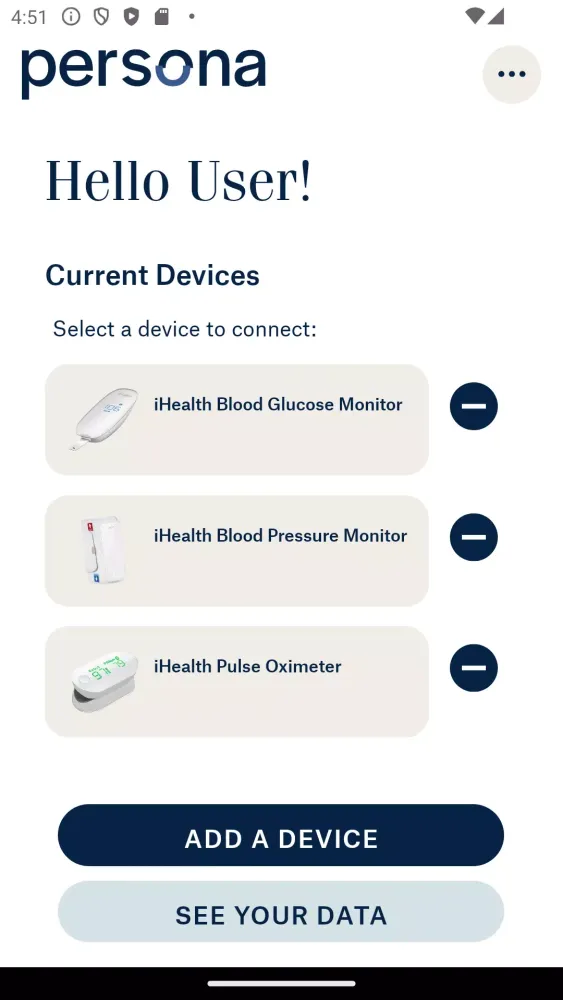 Persona Beacon سکرین شاٹس