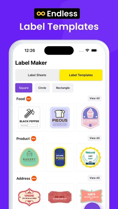 Label Maker - Shipping Printer 스크린샷