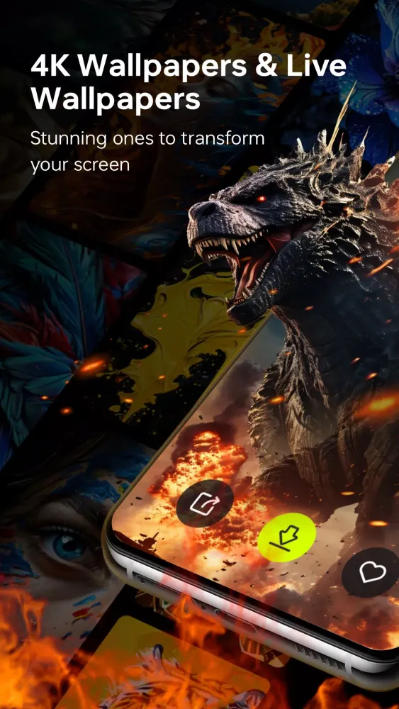 Muze: 4K Wallpapers&Ringtones应用截图