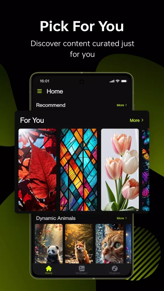 Muze: 4K Wallpapers&Ringtones应用截图