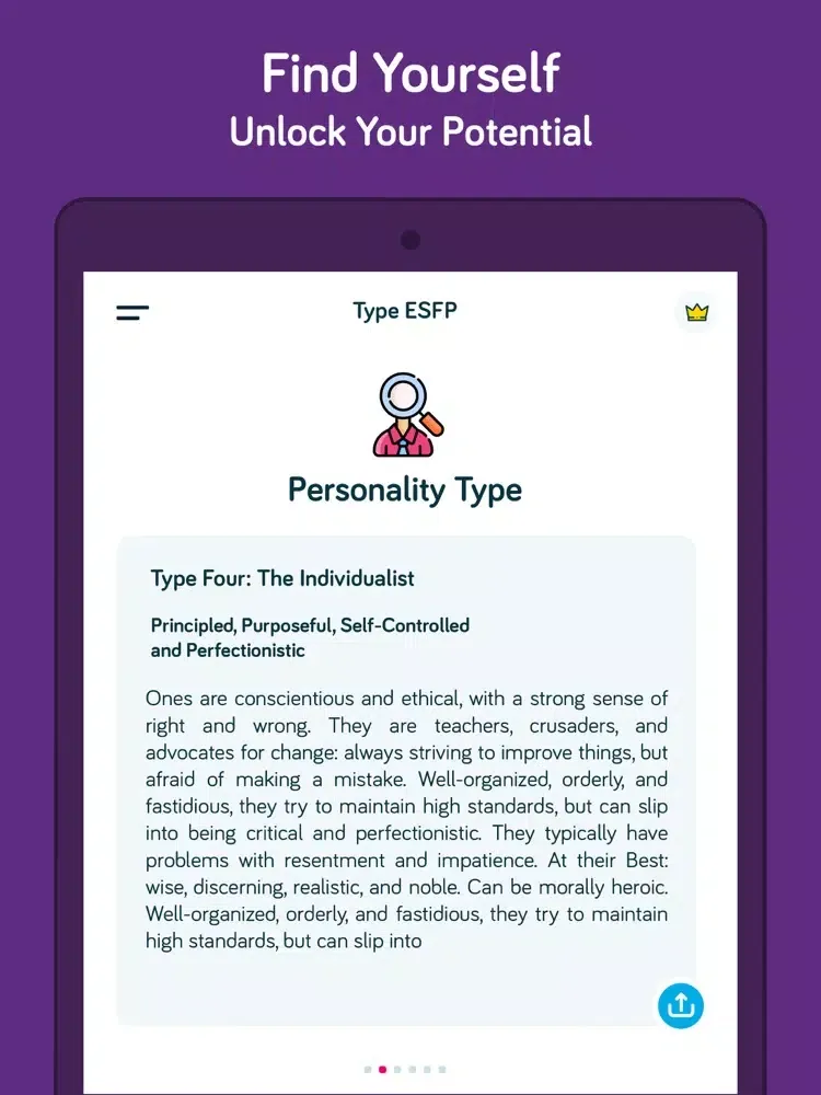 Personality Tests - EQ iPad 应用截图