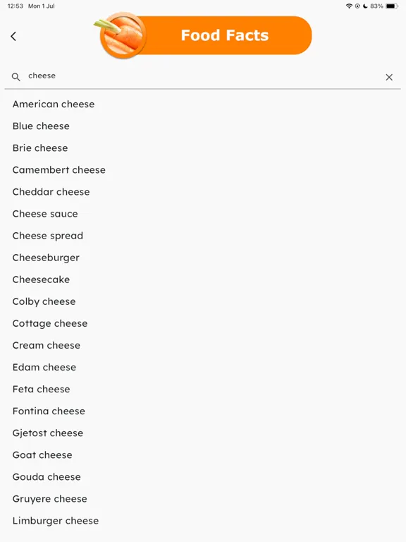 Tangkapan layar Food as Medicine iPad 
