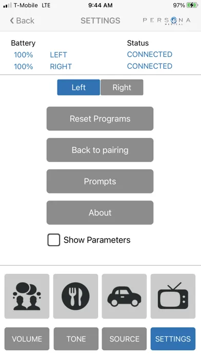 Persona Evok App スクリーンショット