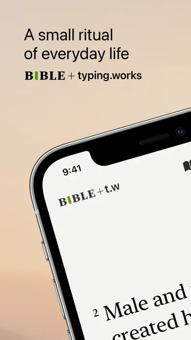Bible+typing.works Screenshots