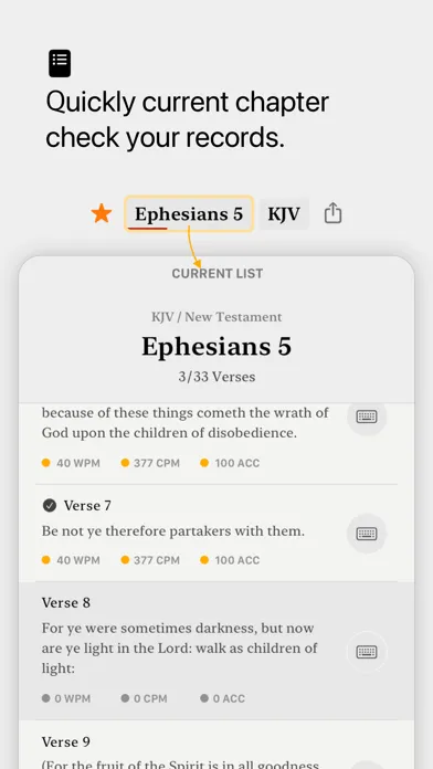 Bible+typing.works Screenshots