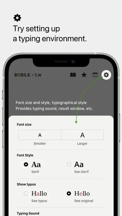 Bible+typing.works Screenshots