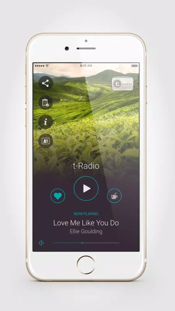 Capturas de pantalla de Dilmah Tea Radio