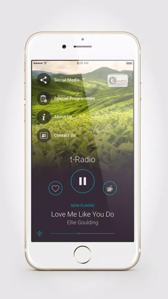 Capturas de pantalla de Dilmah Tea Radio