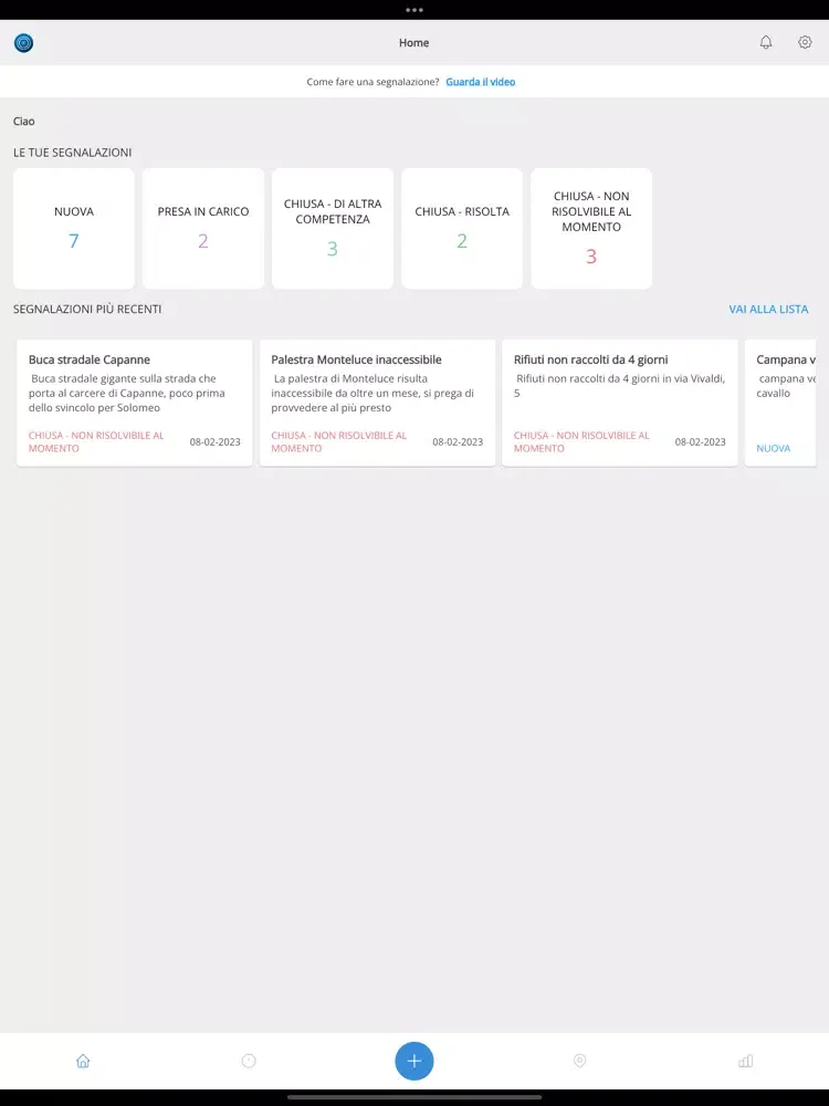 Perugia InApp Cittadino iPad  سکرین شاٹس