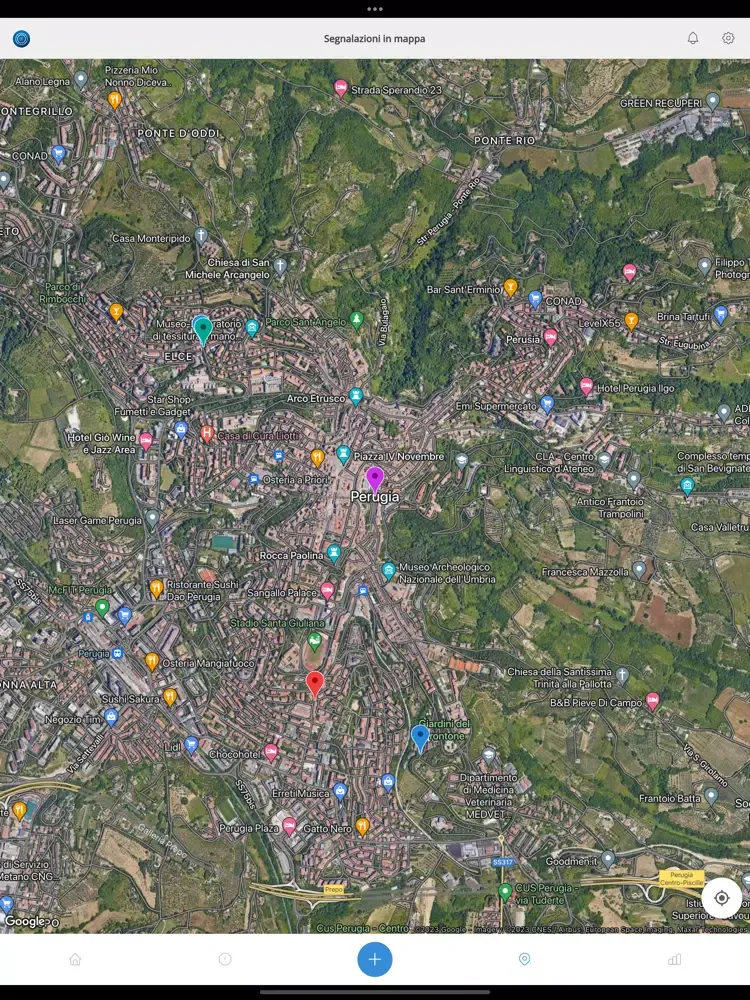 Perugia InApp Cittadino iPad  سکرین شاٹس