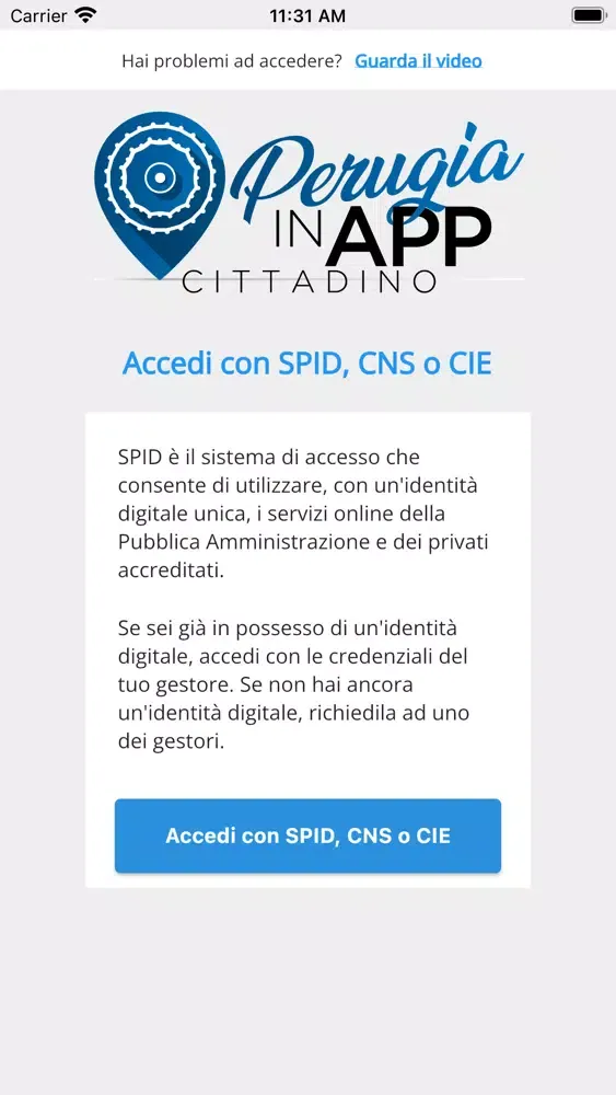 Perugia InApp Cittadino سکرین شاٹس