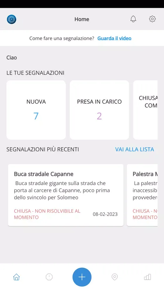 Perugia InApp Cittadino سکرین شاٹس