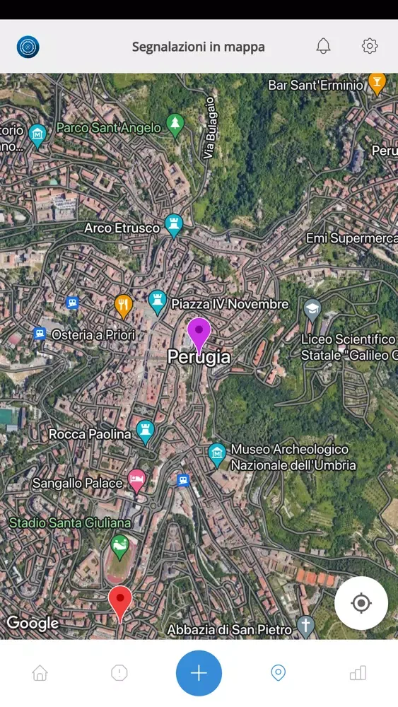 Perugia InApp Cittadino سکرین شاٹس