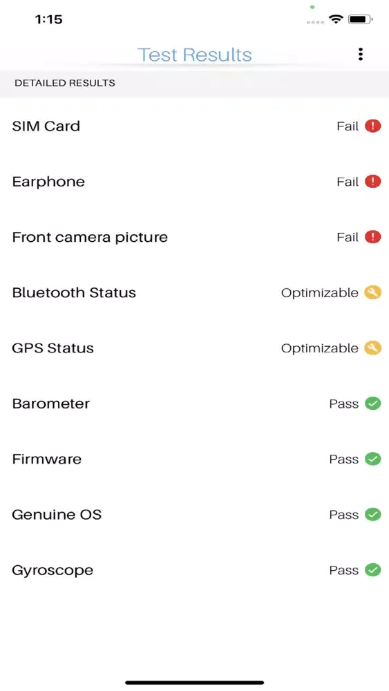 Pervacio CallCenter Diagnostic スクリーンショット