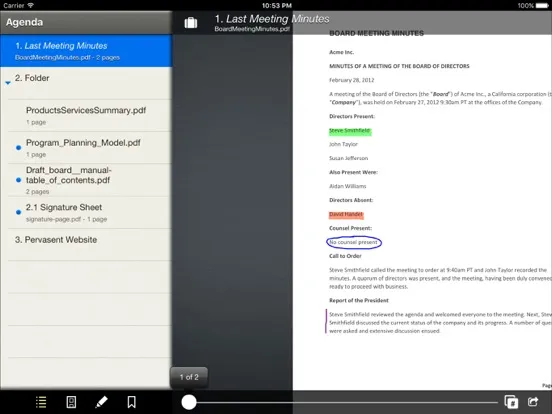 Скриншоты Board Papers for ME iPad 