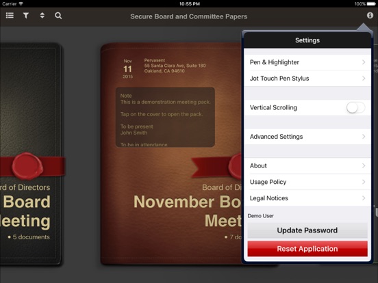 Board Papers for ME iPad 應用截圖