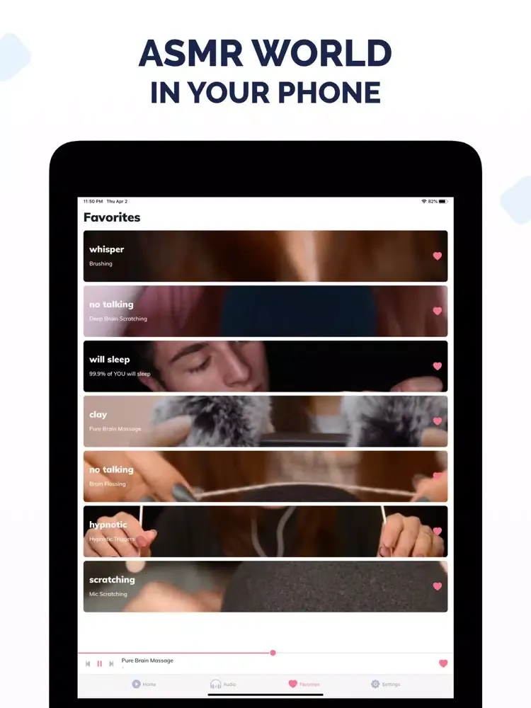 ASMR Trigger: Antistress Relax iPad  Screenshots