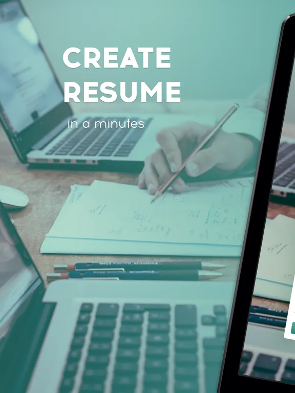 Quick Resume Maker: Template iPad  স্ক্রিনশট