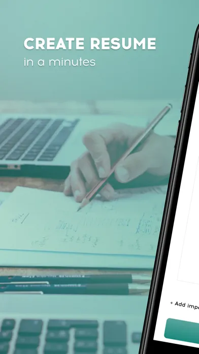 Quick Resume Maker: Template স্ক্রিনশট