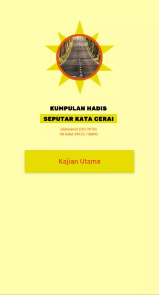 Captures d'écran de Hadis Seputar Kata Cerai