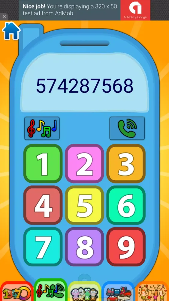 Capturas de tela do Baby phone - kids
