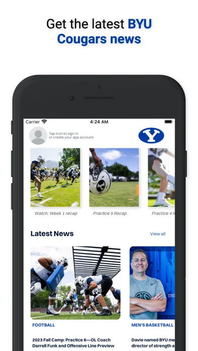 ภาพหน้าจอของ BYU Cougars