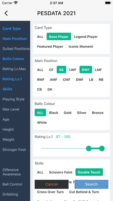 PESData - eFootballDB & PESDB应用截图