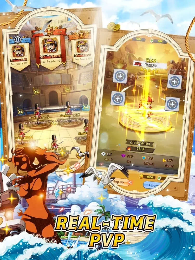 Zrzuty ekranu Mystic Sailling: Brave captain iPad 