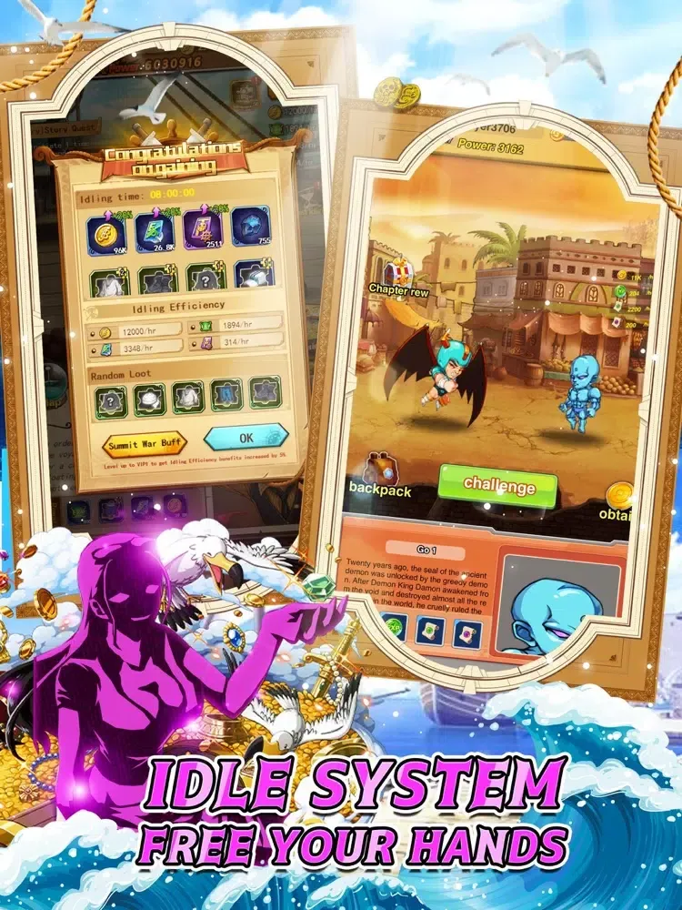 Zrzuty ekranu Mystic Sailling: Brave captain iPad 