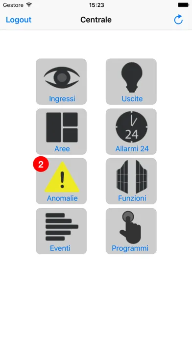 Tangkapan skrin elios APP