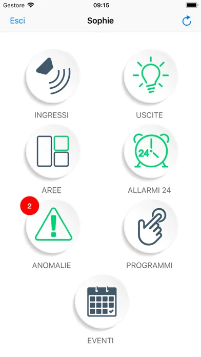 Sophie APP スクリーンショット