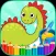 Coloring Book Animals Dinosaur