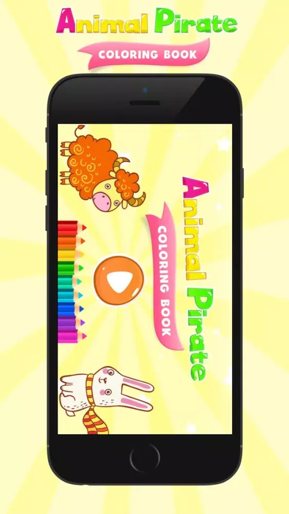 Coloring Book Animals Pirate Ekran Görüntüleri