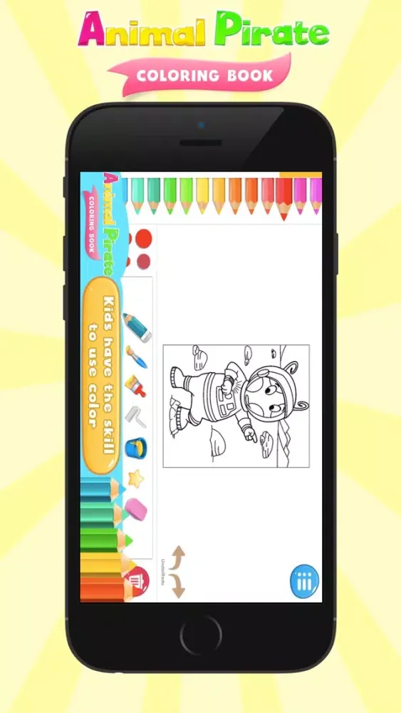 Coloring Book Animals Pirate Ekran Görüntüleri