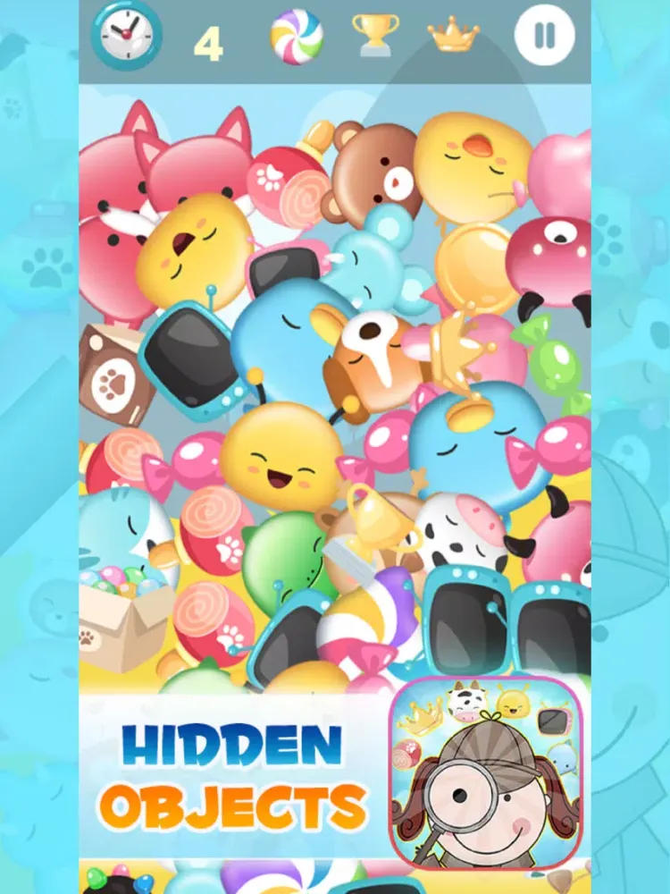 Find Hidden Objects Detective iPad  스크린샷