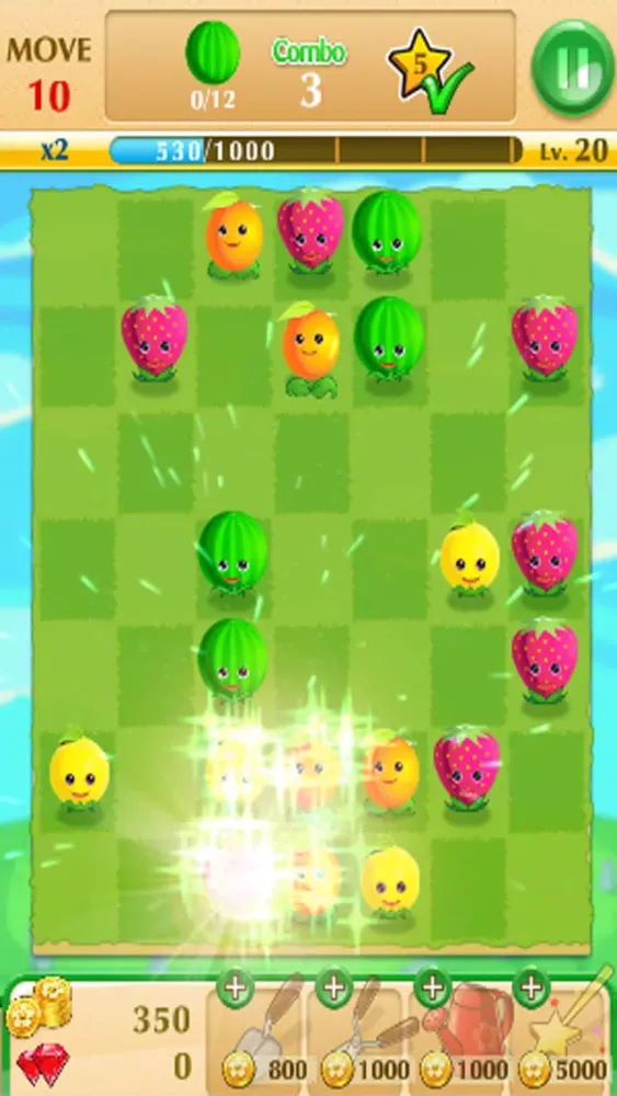 Fruit Splash Match Puzzle Screenshots