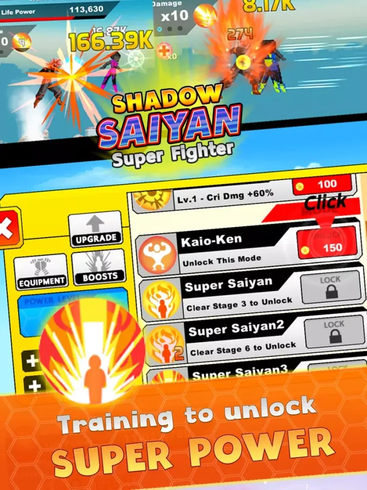 Shadow Saiyan Super Fighter iPad  স্ক্রিনশট