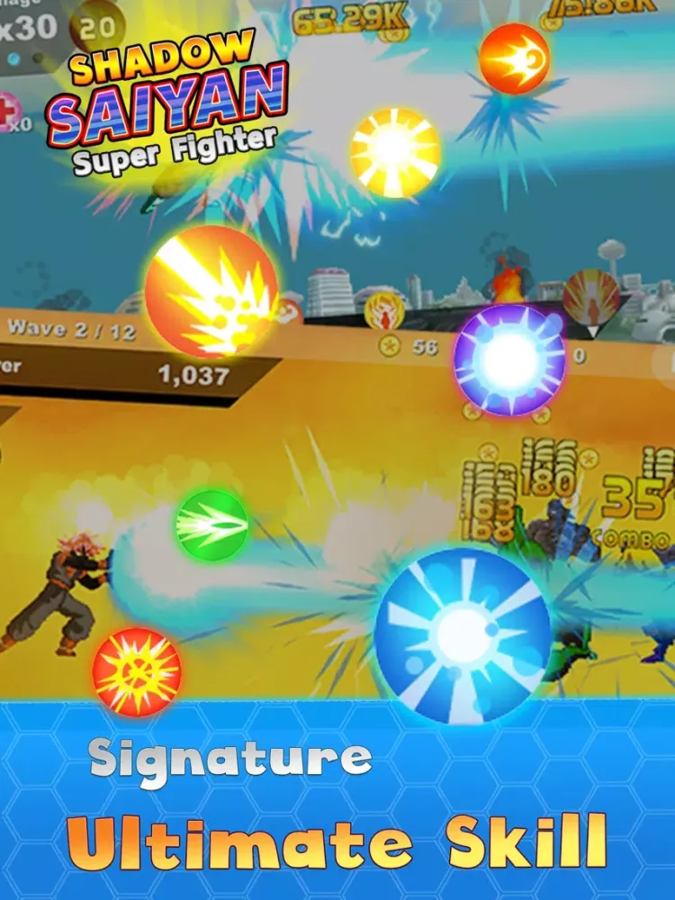 Shadow Saiyan Super Fighter iPad  স্ক্রিনশট