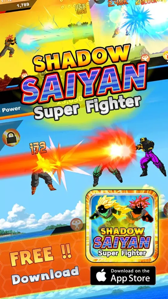 Shadow Saiyan Super Fighter স্ক্রিনশট