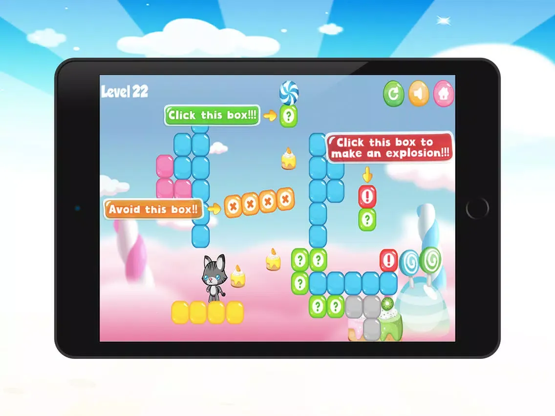 Tangkapan layar Neko Bubble Block Puzzle Games iPad 