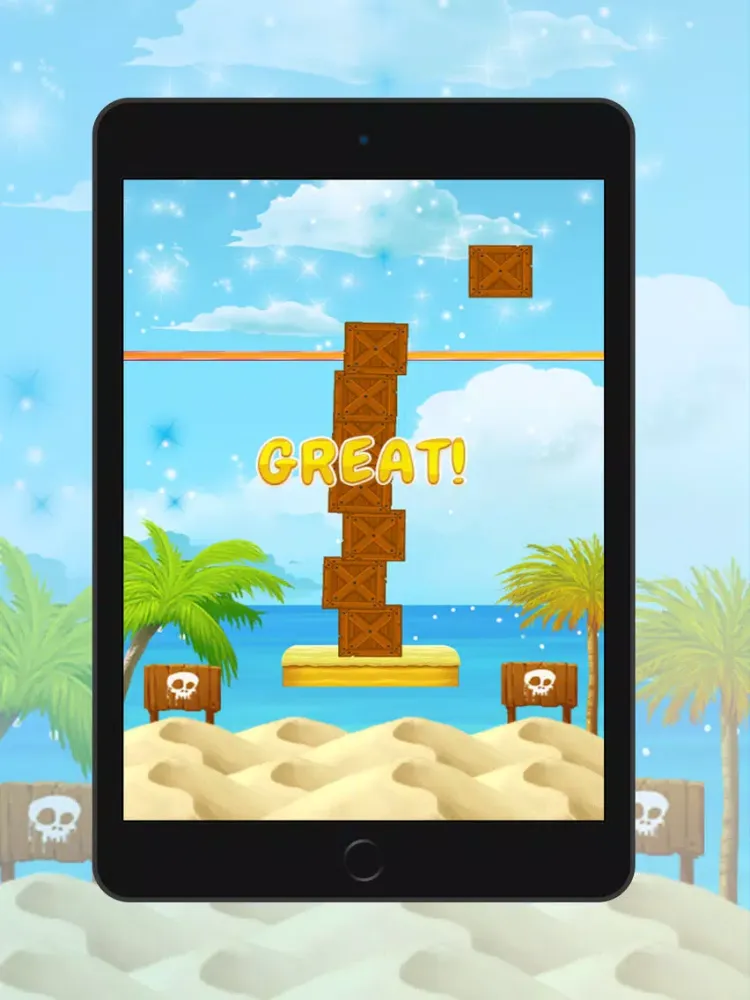 Tangkapan skrin Tower Blocks Mania iPad 