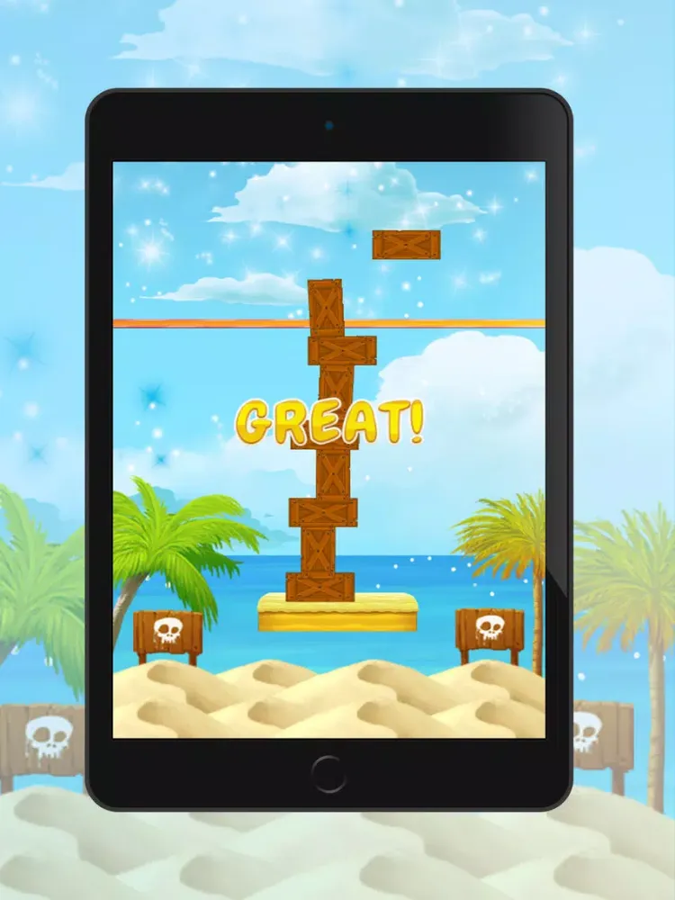 Tangkapan skrin Tower Blocks Mania iPad 