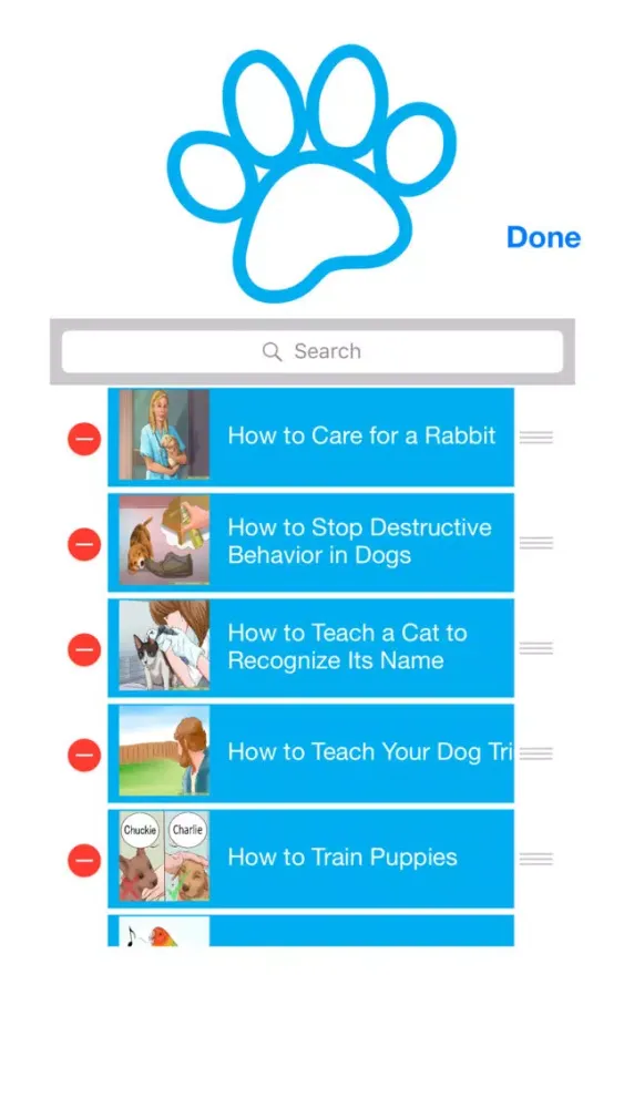 Captures d'écran de Pet Care Tips