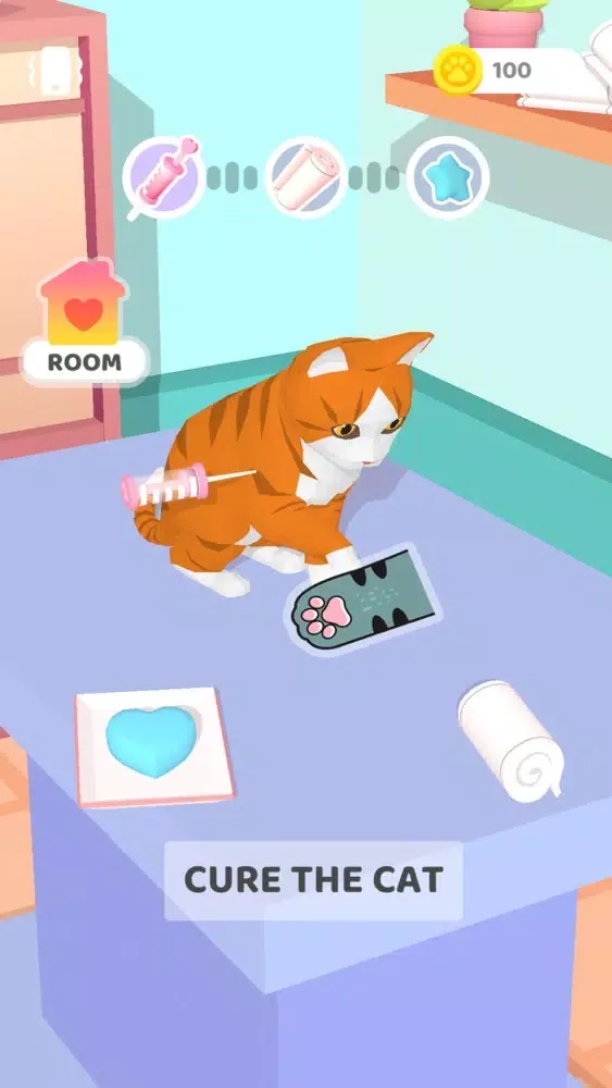 Ảnh chụp màn hình của Pet Room 3D