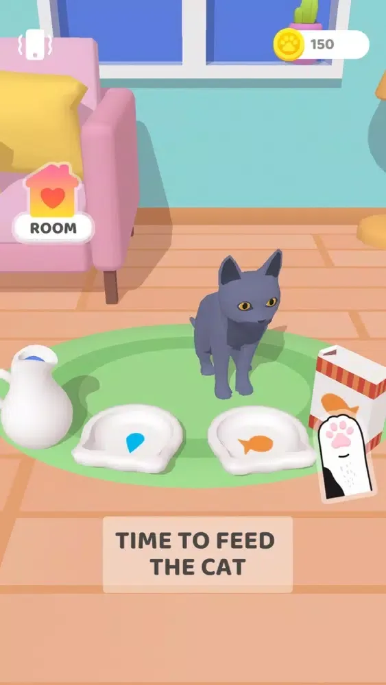 Ảnh chụp màn hình của Pet Room 3D