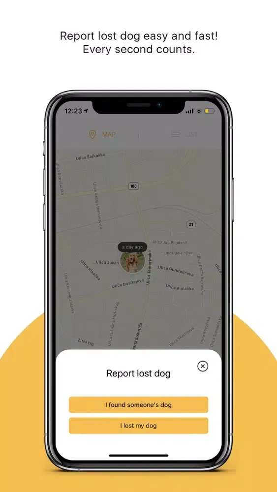 Dog Finder App Screenshots
