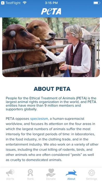 Скриншоты PETA: Saving Animals Made Easy