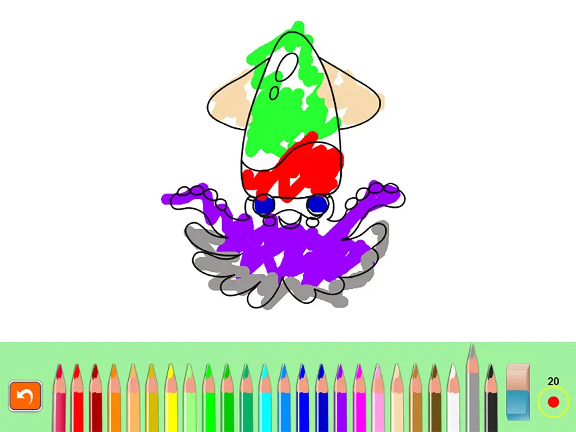 Animals zoo Coloring Preschool - Education drawing iPad  Screenshots