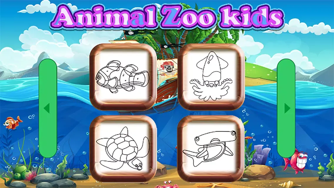 Animals zoo Coloring Preschool - Education drawing Screenshots