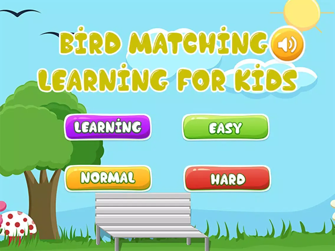 Tangkapan skrin bird matching learning for kids - puzzles animals iPad 